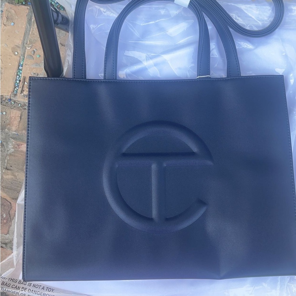 Navy Blue Medium Telfar Coleman Bag